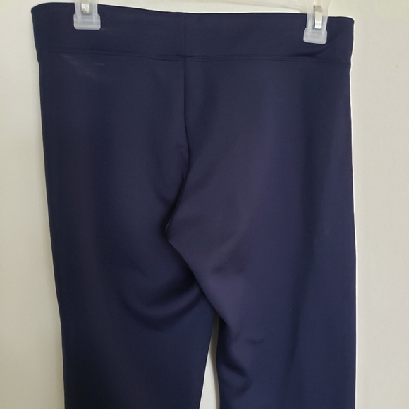 Speedo Navy Blue Yoga Style Leggings Drawstring - Picture 7 of 8
